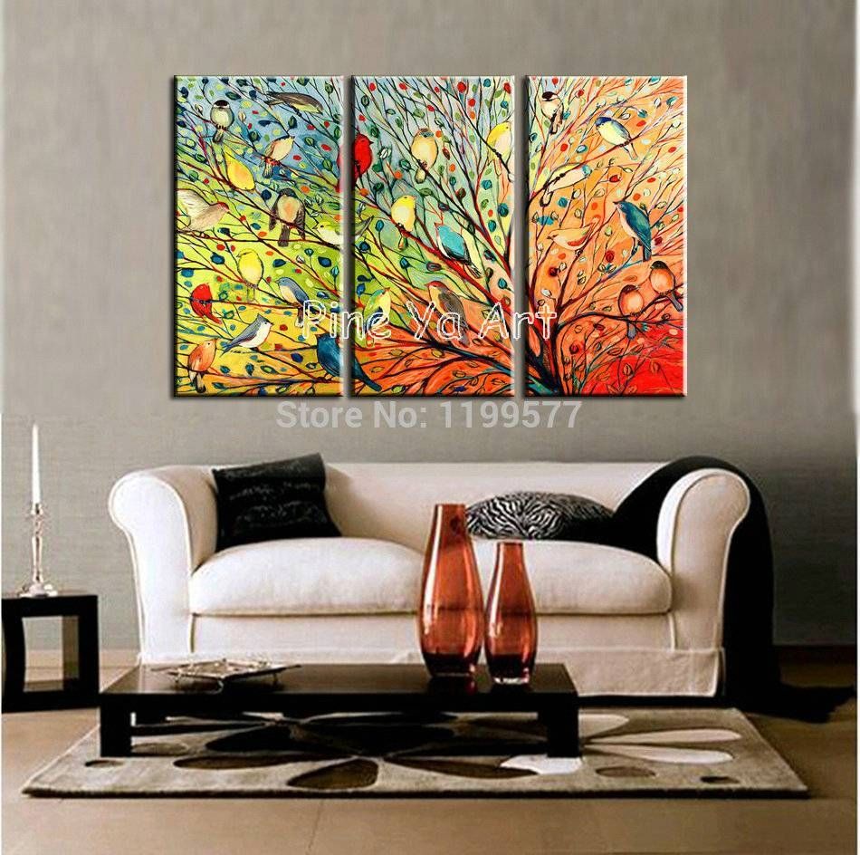 2019 Latest 3 Piece Abstract Wall Art 